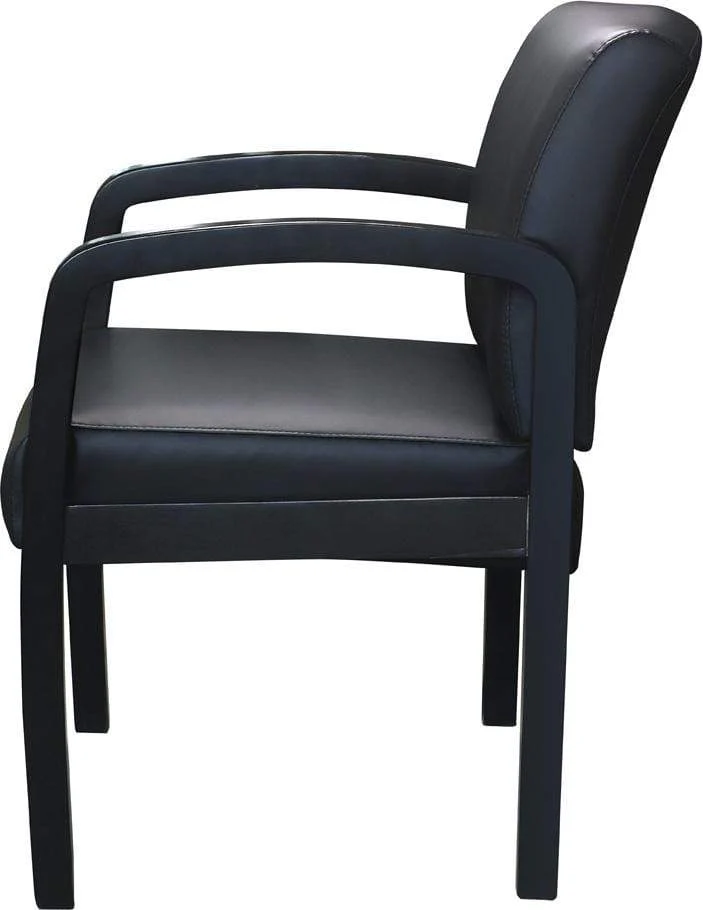 Boss Quick Assembly Wood Guest Chair [B9580BK-BK] - Image 7