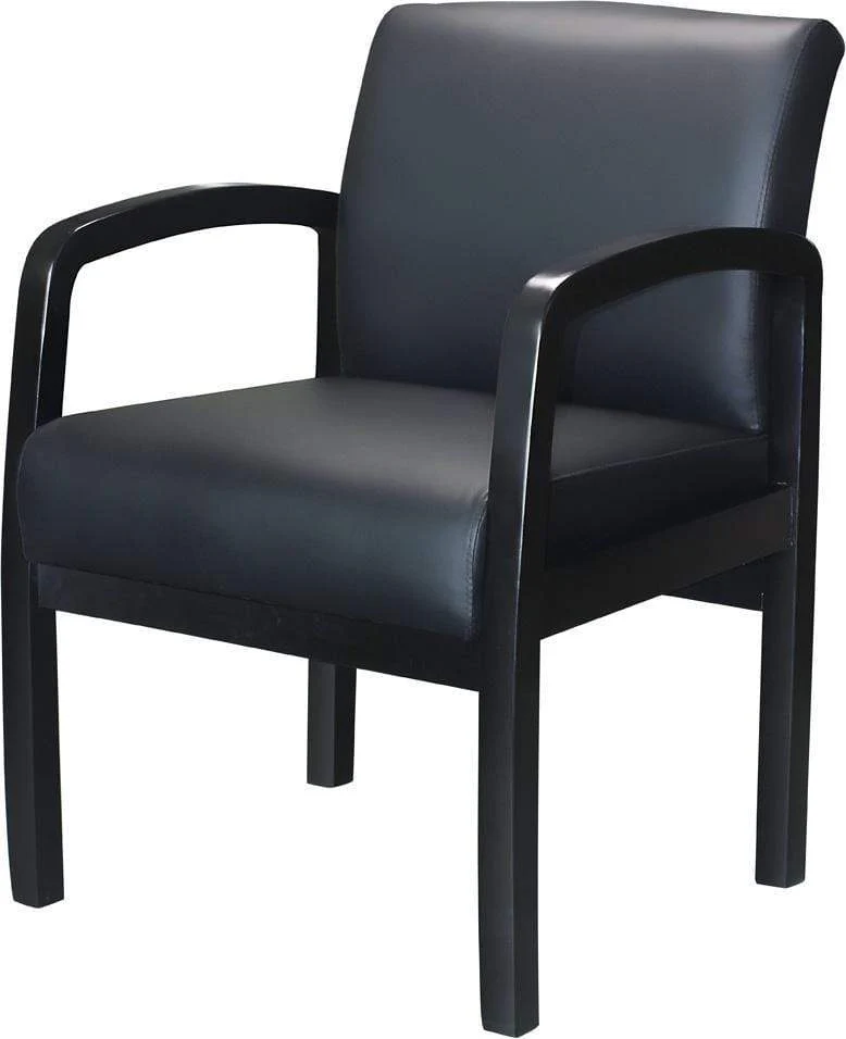 Boss Quick Assembly Wood Guest Chair [B9580BK-BK] - Image 9