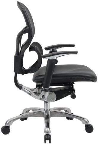 Boss High Back Ergonomic Mesh Task Chair [B6888-BK] - Image 2