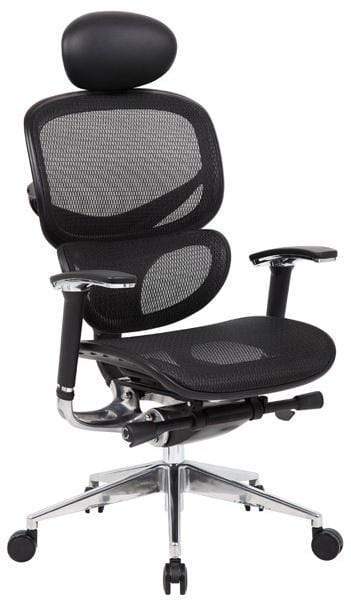 Boss High Back Ergonomic Mesh Task Chair [B6888-BK] - Image 3