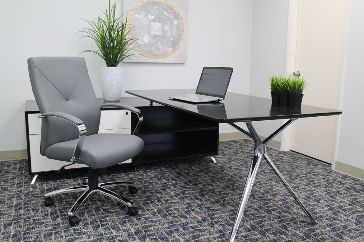Boss LeatherPlus Executive Chair [B10101-BK] - Image 13