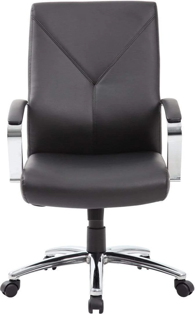 Boss LeatherPlus Executive Chair [B10101-BK] - Image 2