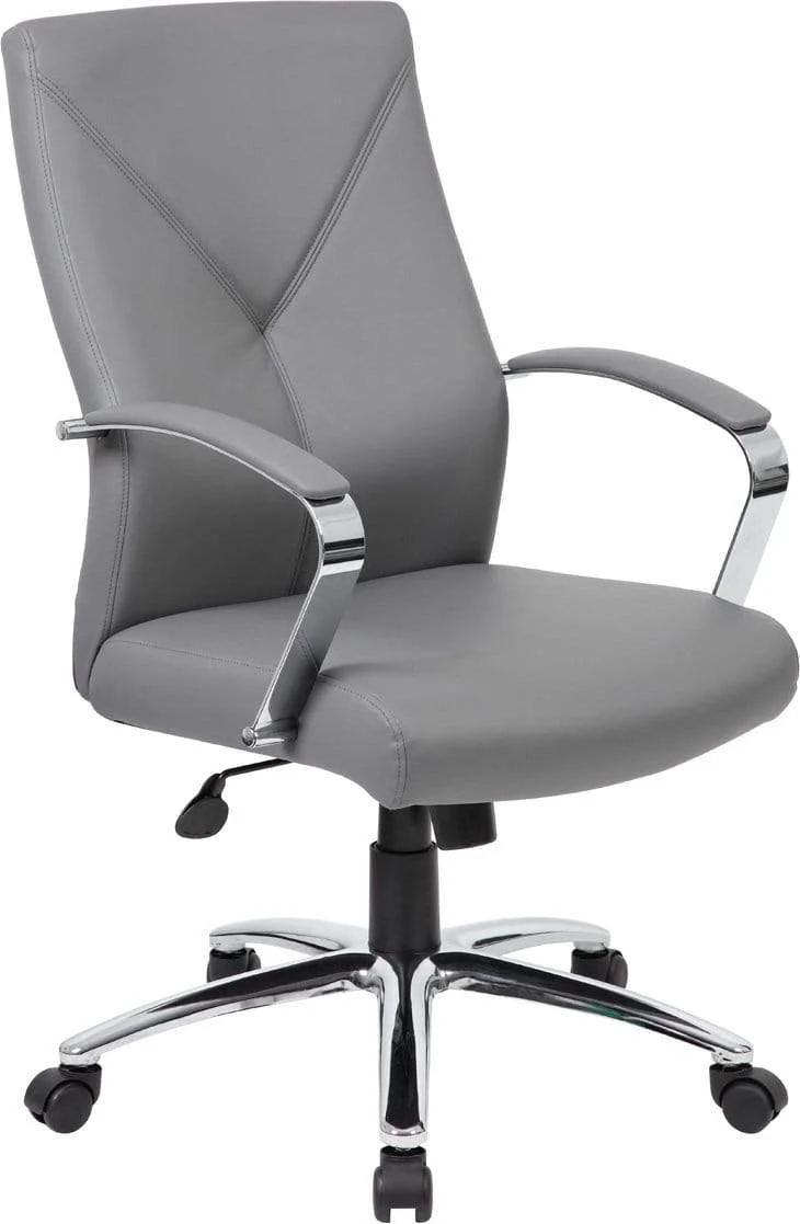 Boss LeatherPlus Executive Chair [B10101-BK] - Image 7