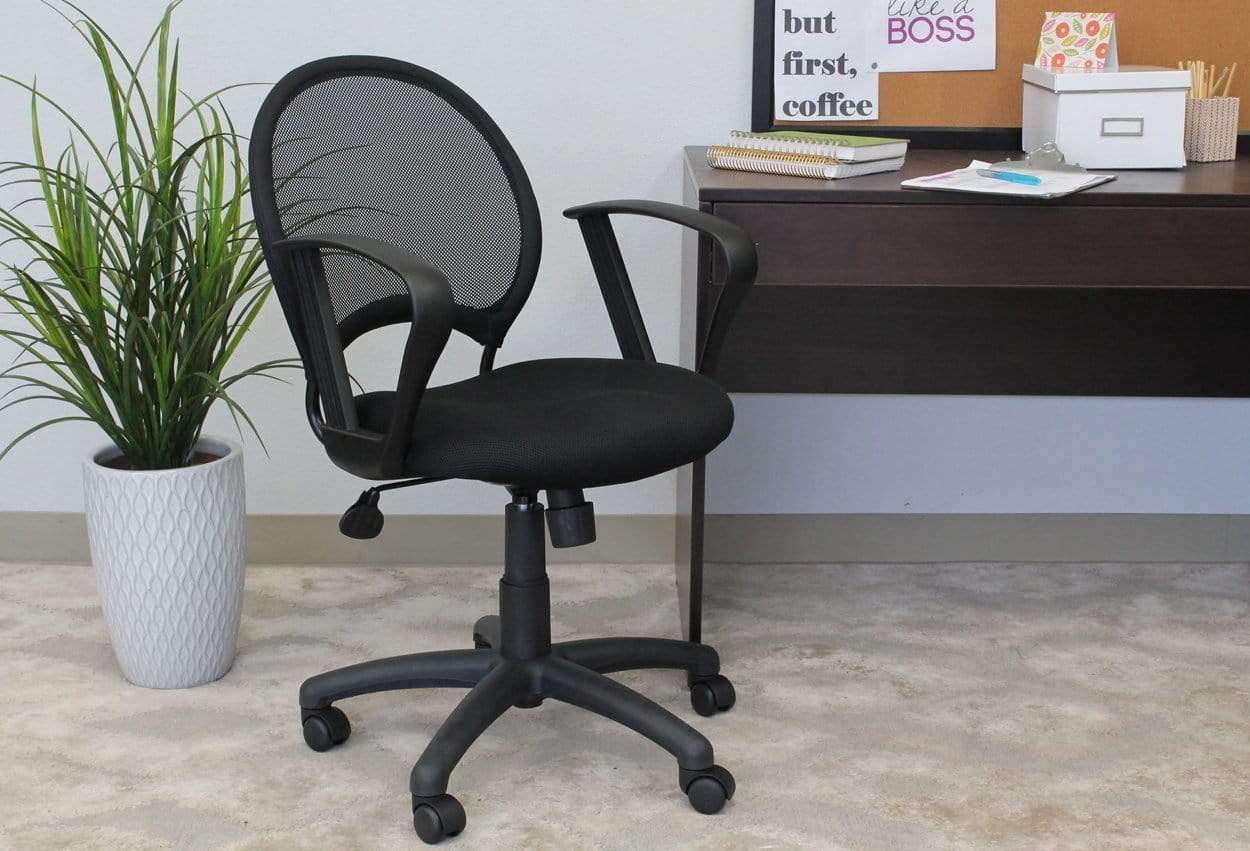 Boss Height Adjustable Mesh Chair [B6215] - Image 2