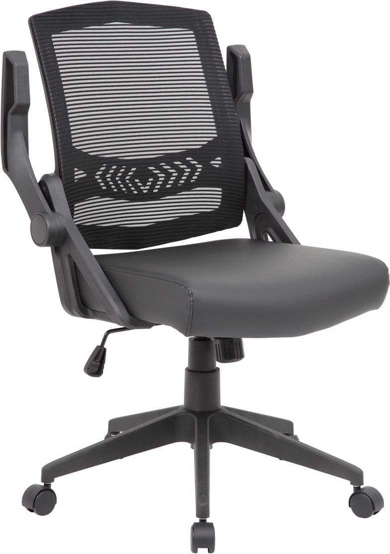 Boss Mesh Flip Arm Task Chair [B6223-BK] - Image 4