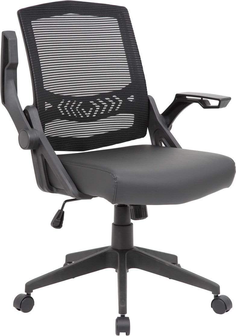 Boss Mesh Flip Arm Task Chair [B6223-BK] - Image 6
