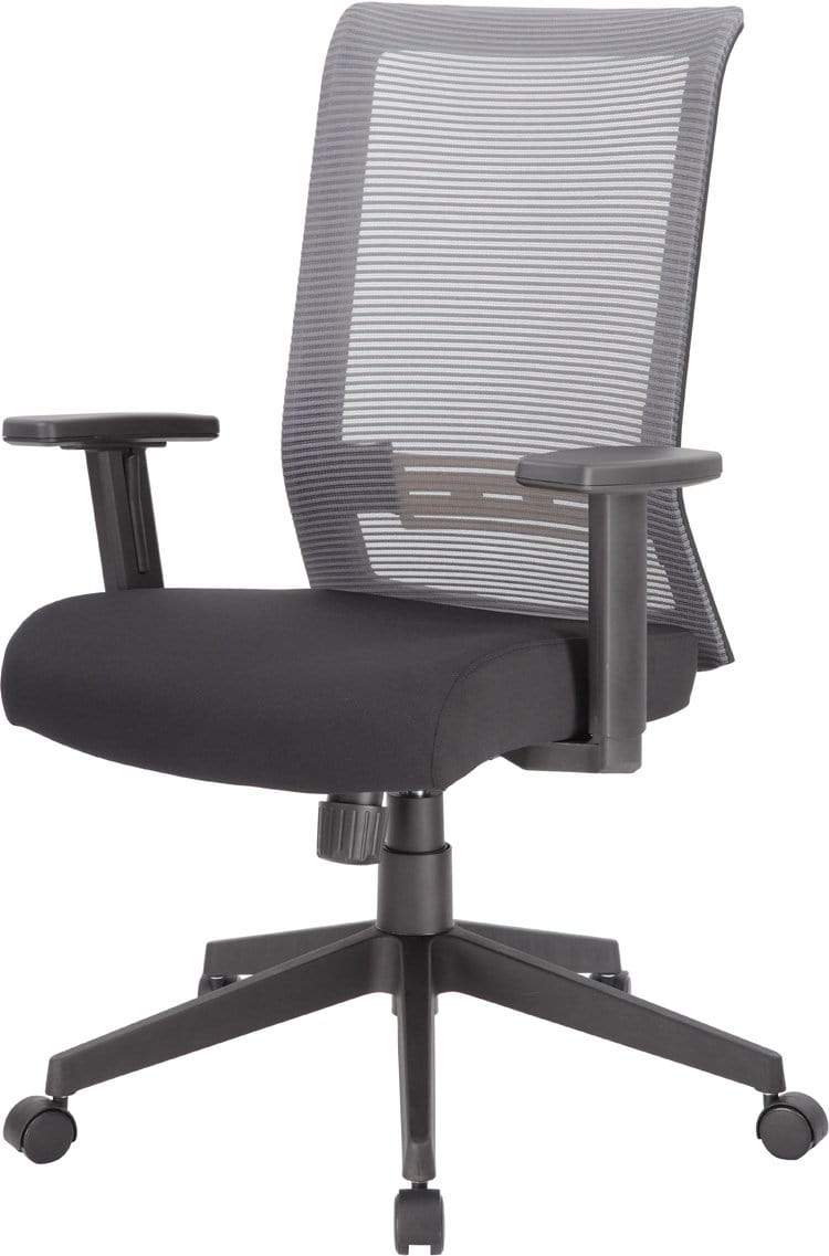 Boss Mesh Task Chair in Grey [B6566GY-BK] - Image 2