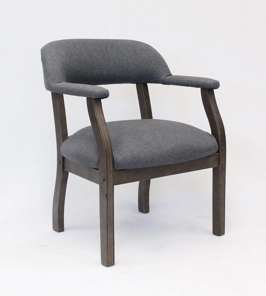 Boss Modern Captain's Guest Chair Slate Grade Commercial Grade Linen [B9540DW-SG] - Image 3