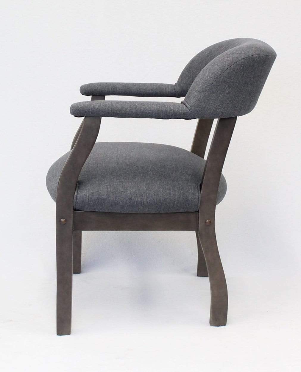 Boss Modern Captain's Guest Chair Slate Grade Commercial Grade Linen [B9540DW-SG] - Image 4