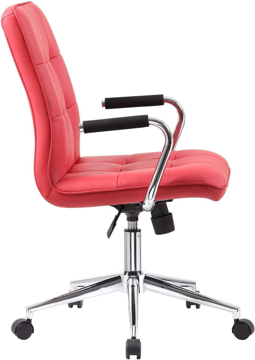 Boss Modern Office Chair with Chrome Arms [B331-BK] - Image 10