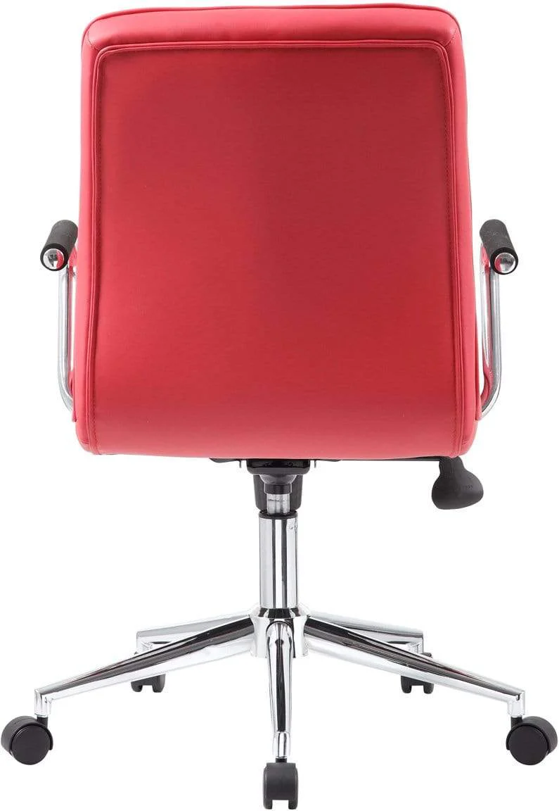 Boss Modern Office Chair with Chrome Arms [B331-BK] - Image 11
