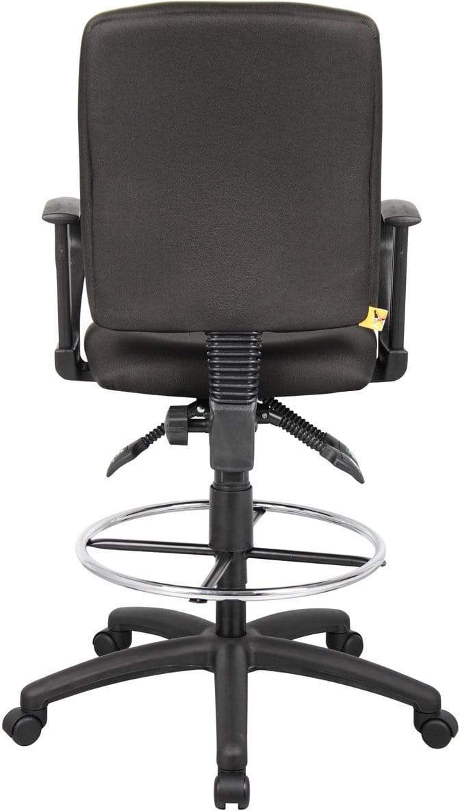 Boss Multi-Function Fabric Drafting Stool [B1635-BK] - Image 15