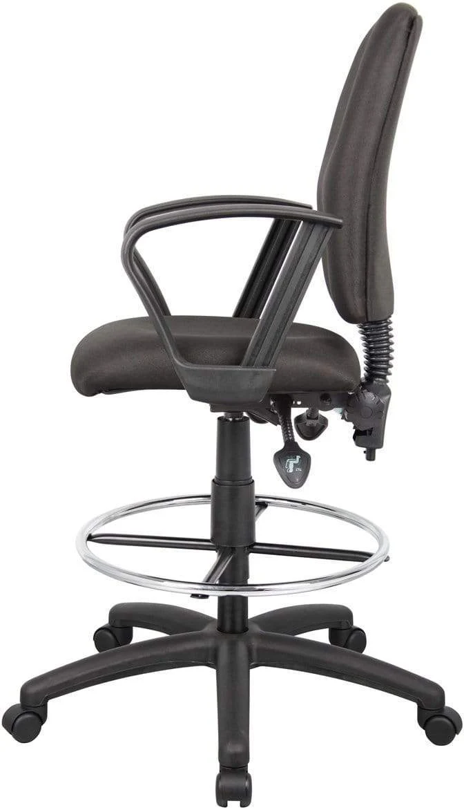 Boss Multi-Function Fabric Drafting Stool [B1635-BK] - Image 16