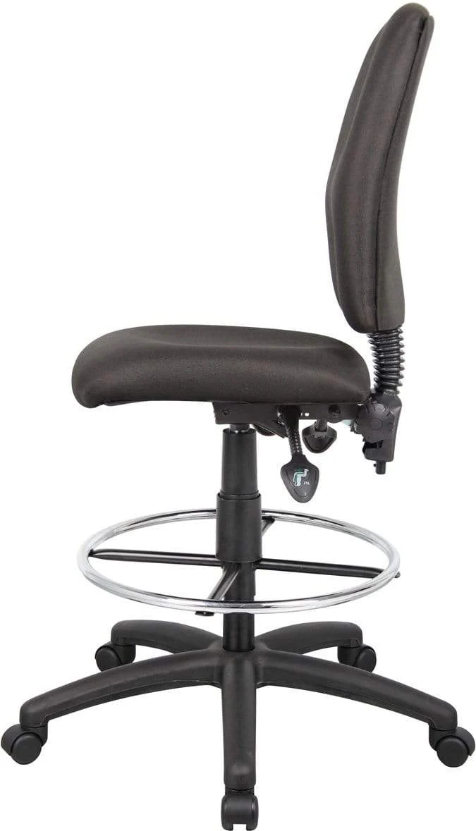 Boss Multi-Function Fabric Drafting Stool [B1635-BK] - Image 5