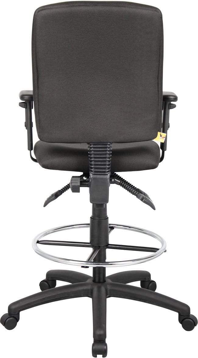 Boss Multi-Function Fabric Drafting Stool [B1635-BK] - Image 9