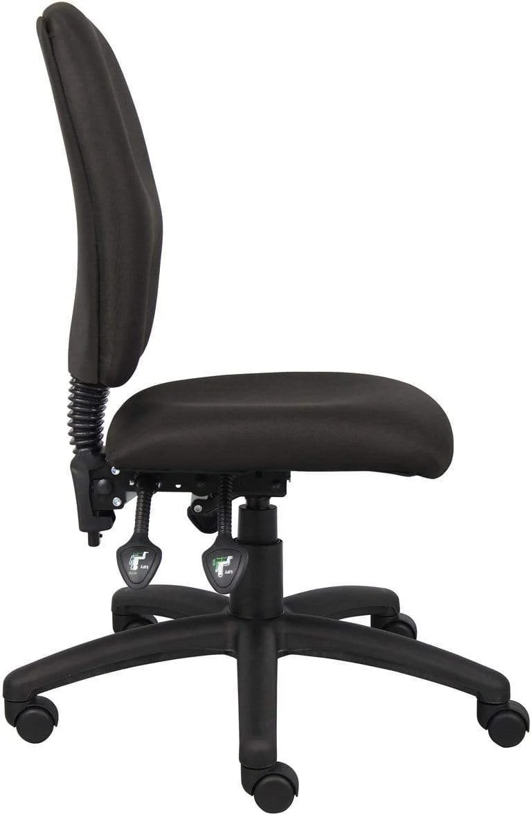 Boss Multi-Function Fabric Task Chair [B3035-BK] - Image 2