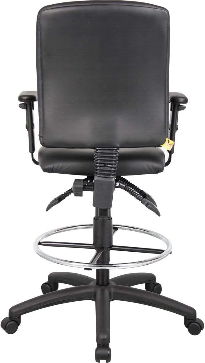 Boss Multi-Function LeatherPlus Drafting Stool [B1645] - Image 10