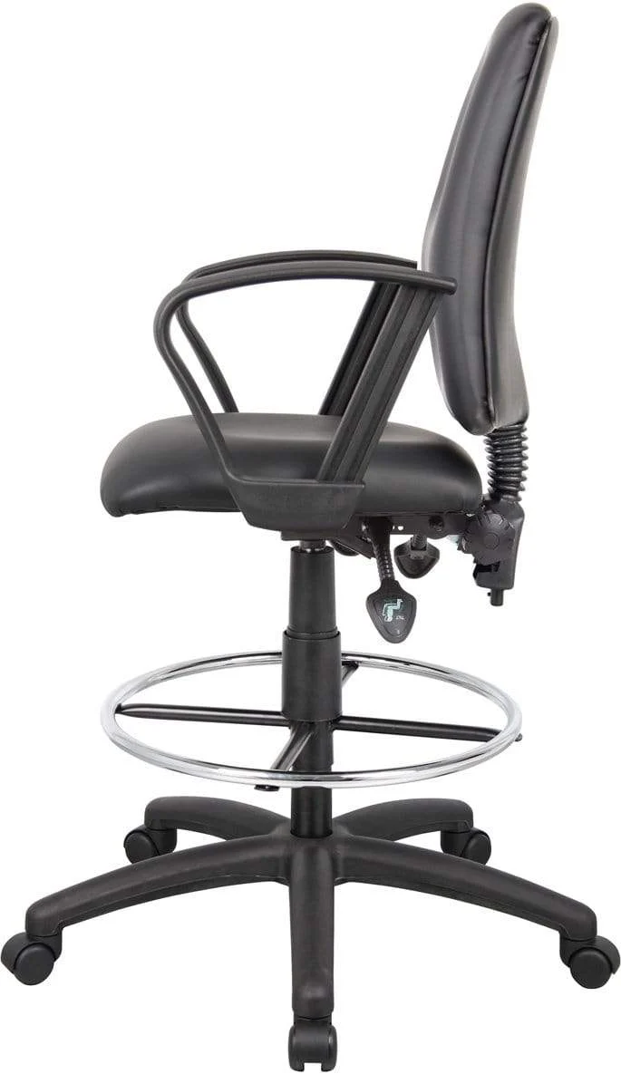 Boss Multi-Function LeatherPlus Drafting Stool [B1645] - Image 16