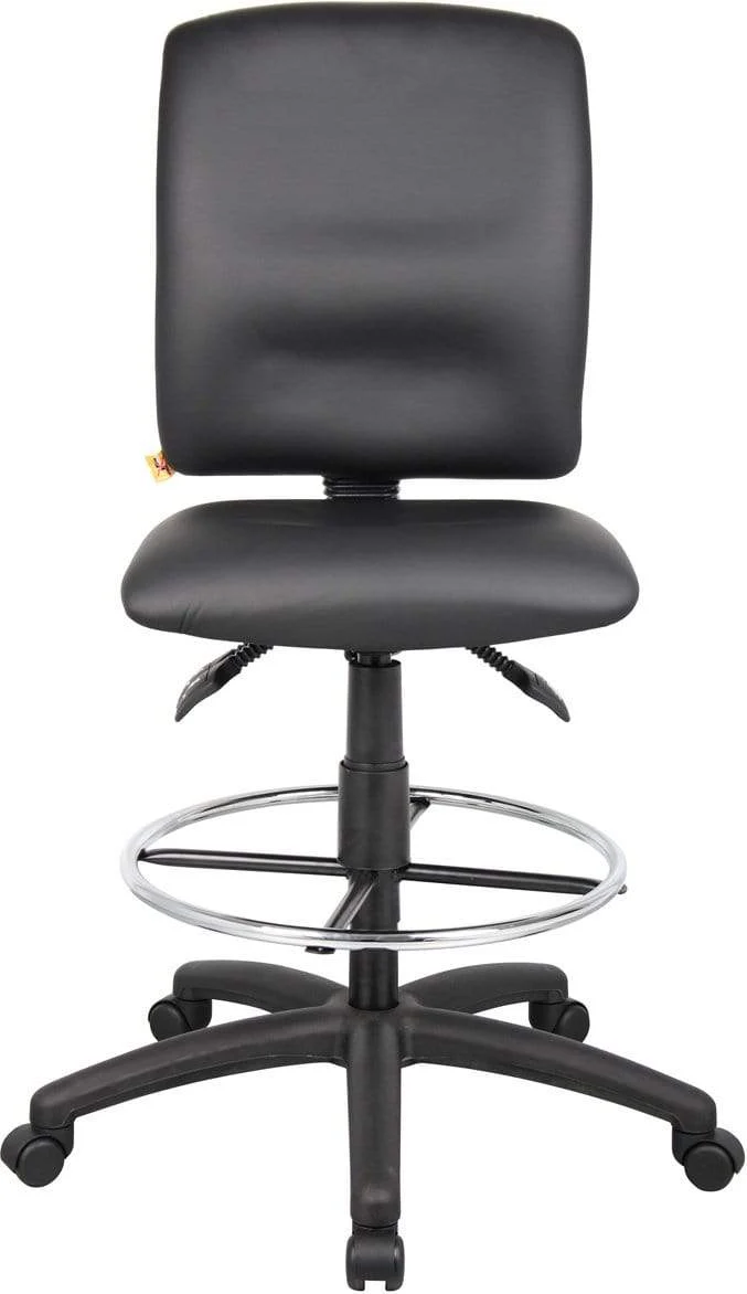 Boss Multi-Function LeatherPlus Drafting Stool [B1645] - Image 3