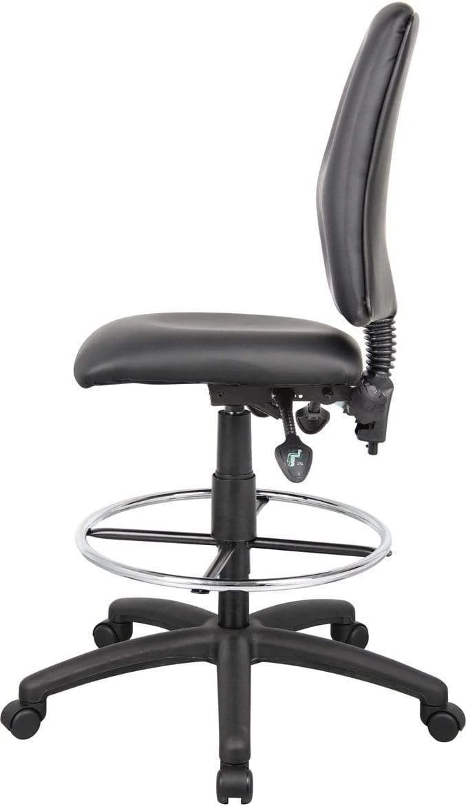 Boss Multi-Function LeatherPlus Drafting Stool [B1645] - Image 6