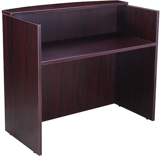 Boss Reception Desk, 71"W x 30/36"D x 42"H [N169]