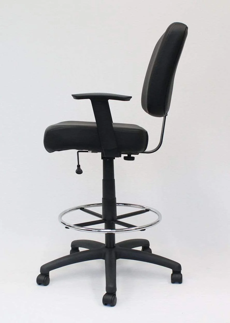 Boss Oversized Drafting Stool [B1681-BK] - Image 4