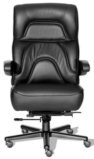 ERA Chairman Big and Tall Leather Chair with Wide Seat [OF-CHRM] - Image 3