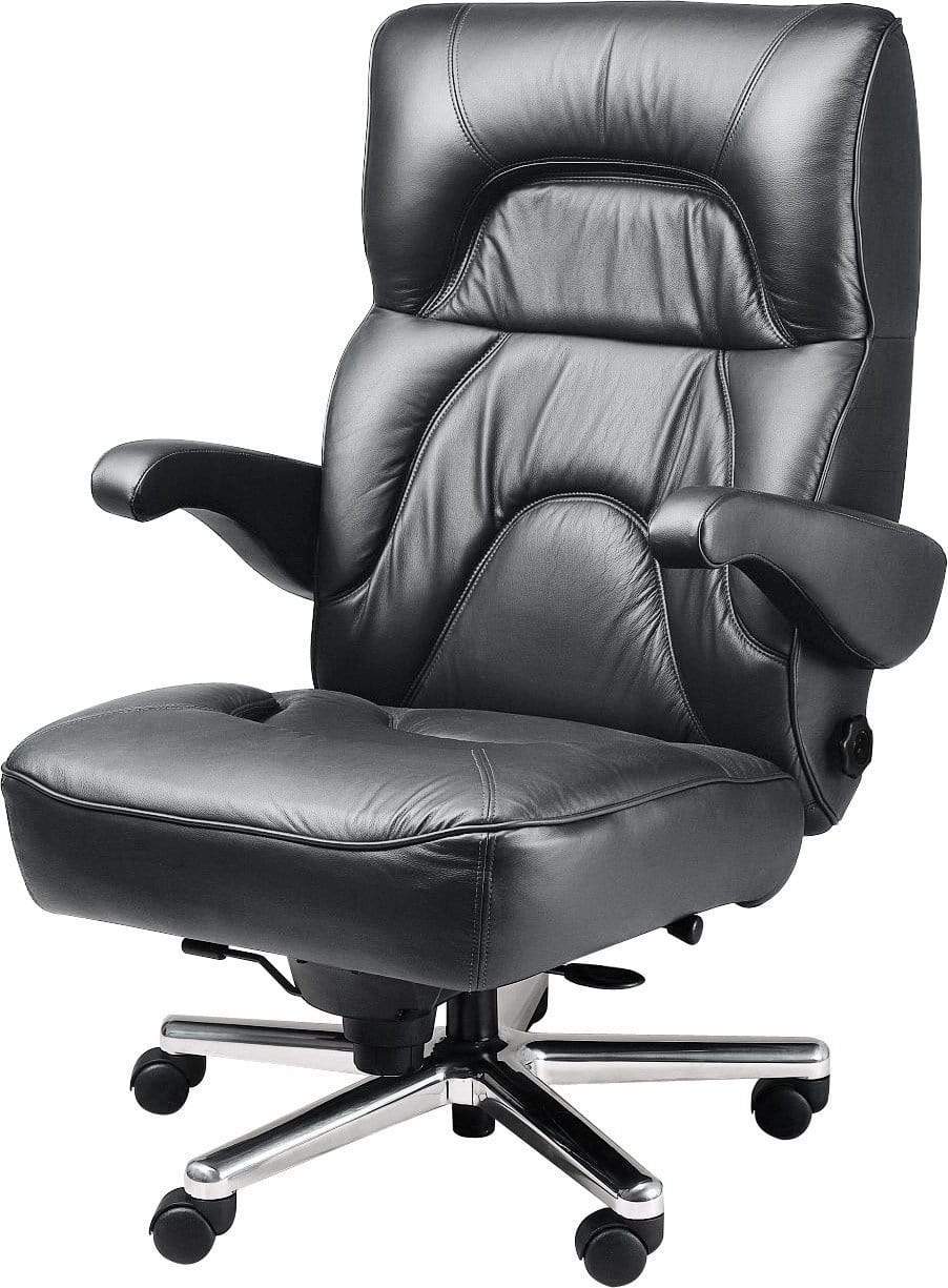 ERA Chairman Big and Tall Leather Chair with Wide Seat [OF-CHRM] - Image 4