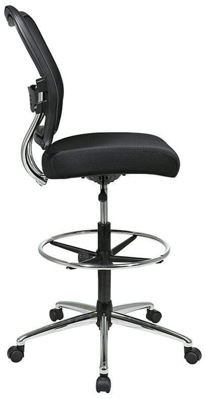 Space Seating Drafting Stool Counter Height Mesh Back [13-37P500D] - Image 2