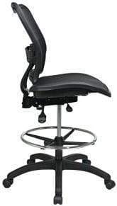 Space Seating Deluxe Full Mesh Drafting Chair [13-77N30D] - Image 3