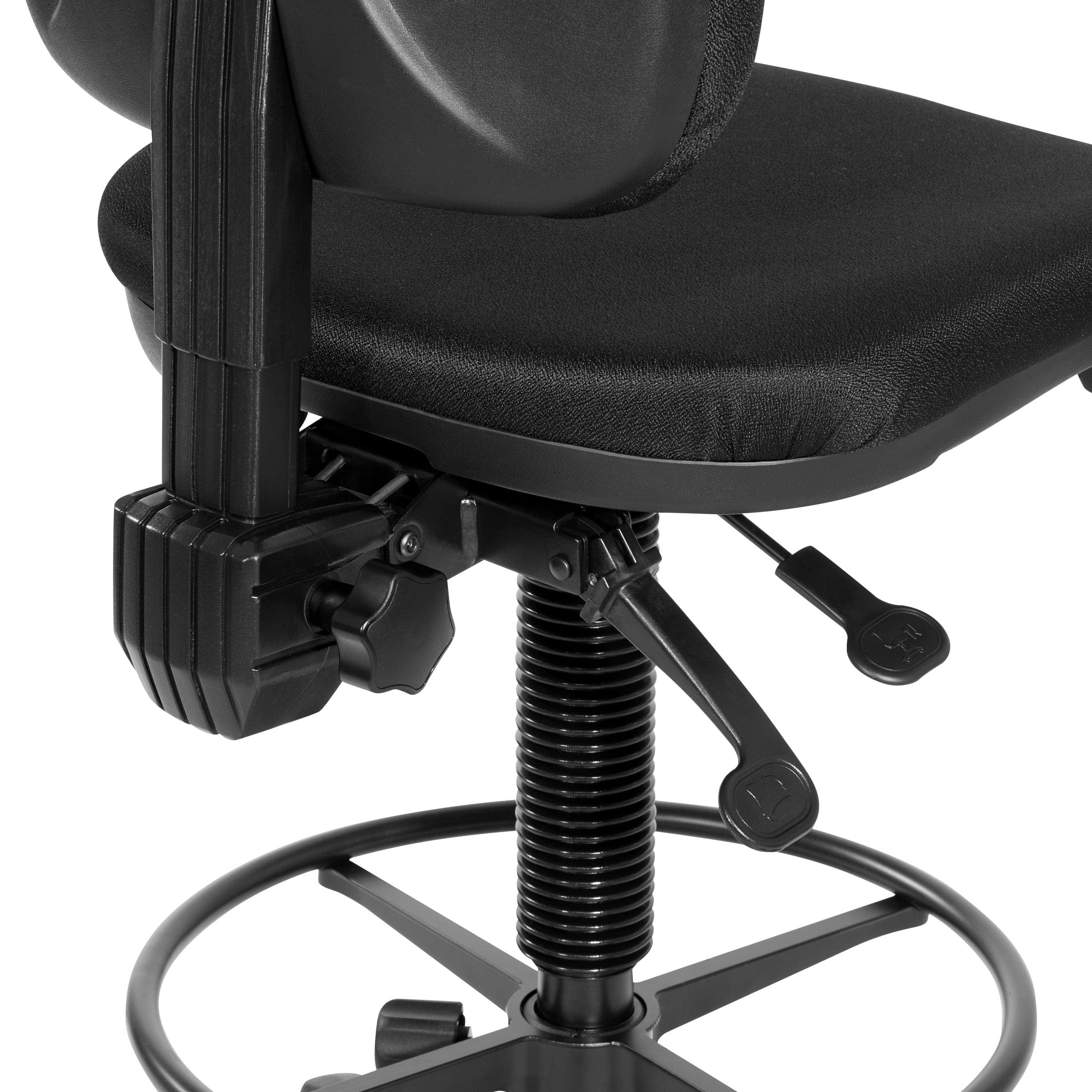 Office Star Work Smart Deluxe Ergonomic Drafting Chair [DC940] - Image 4