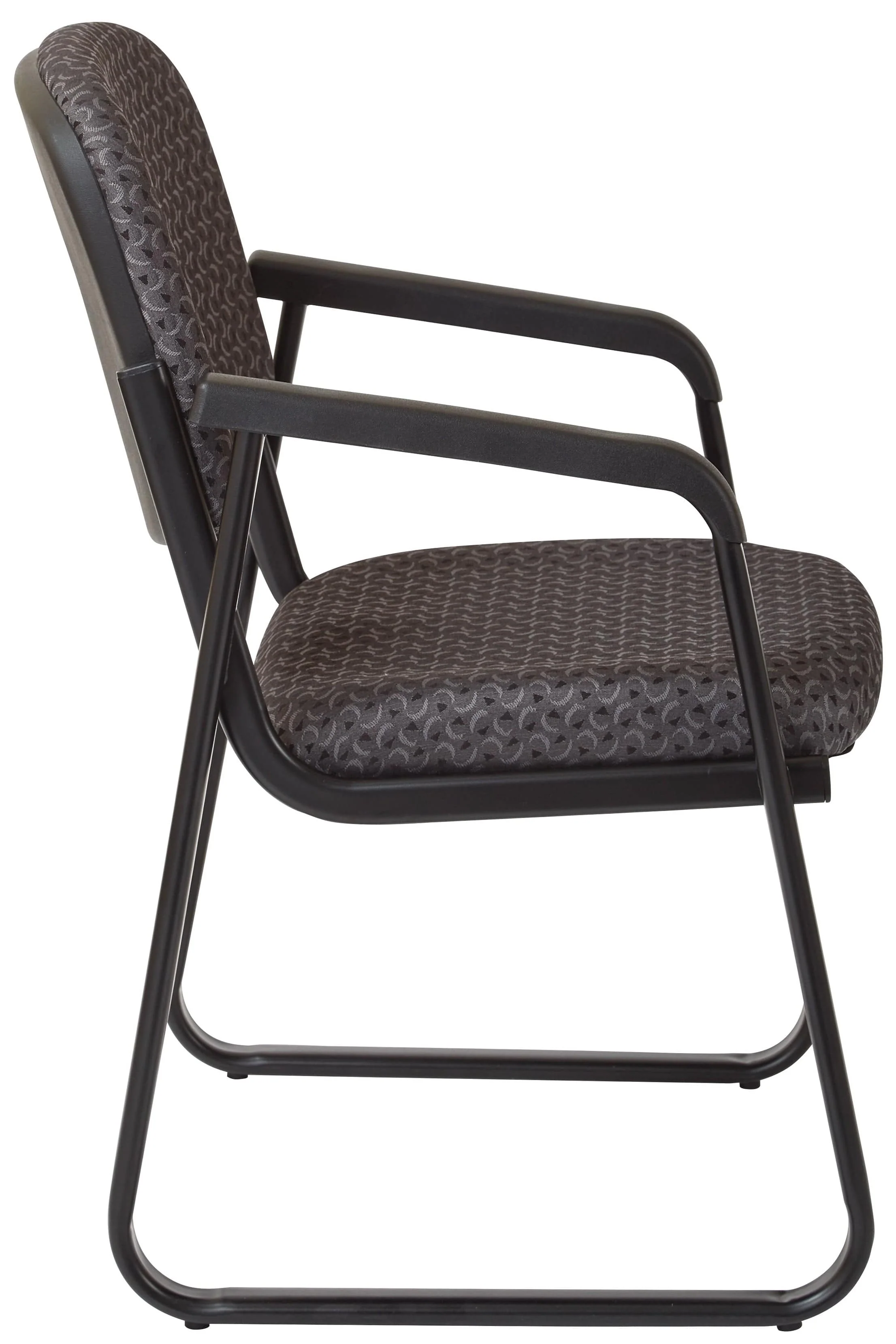 Work Smart Deluxe Sled Base Arm Chair [V4410] - Image 3