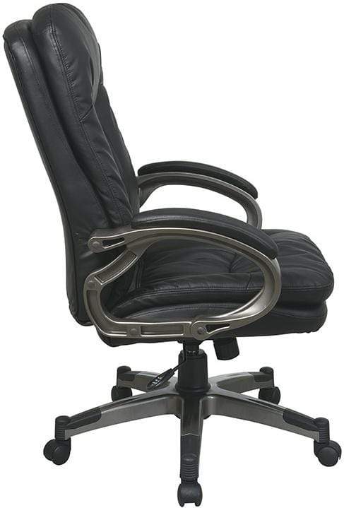Work Smart Eco-Leather Executive Office Chair [ECH83507] - Image 3