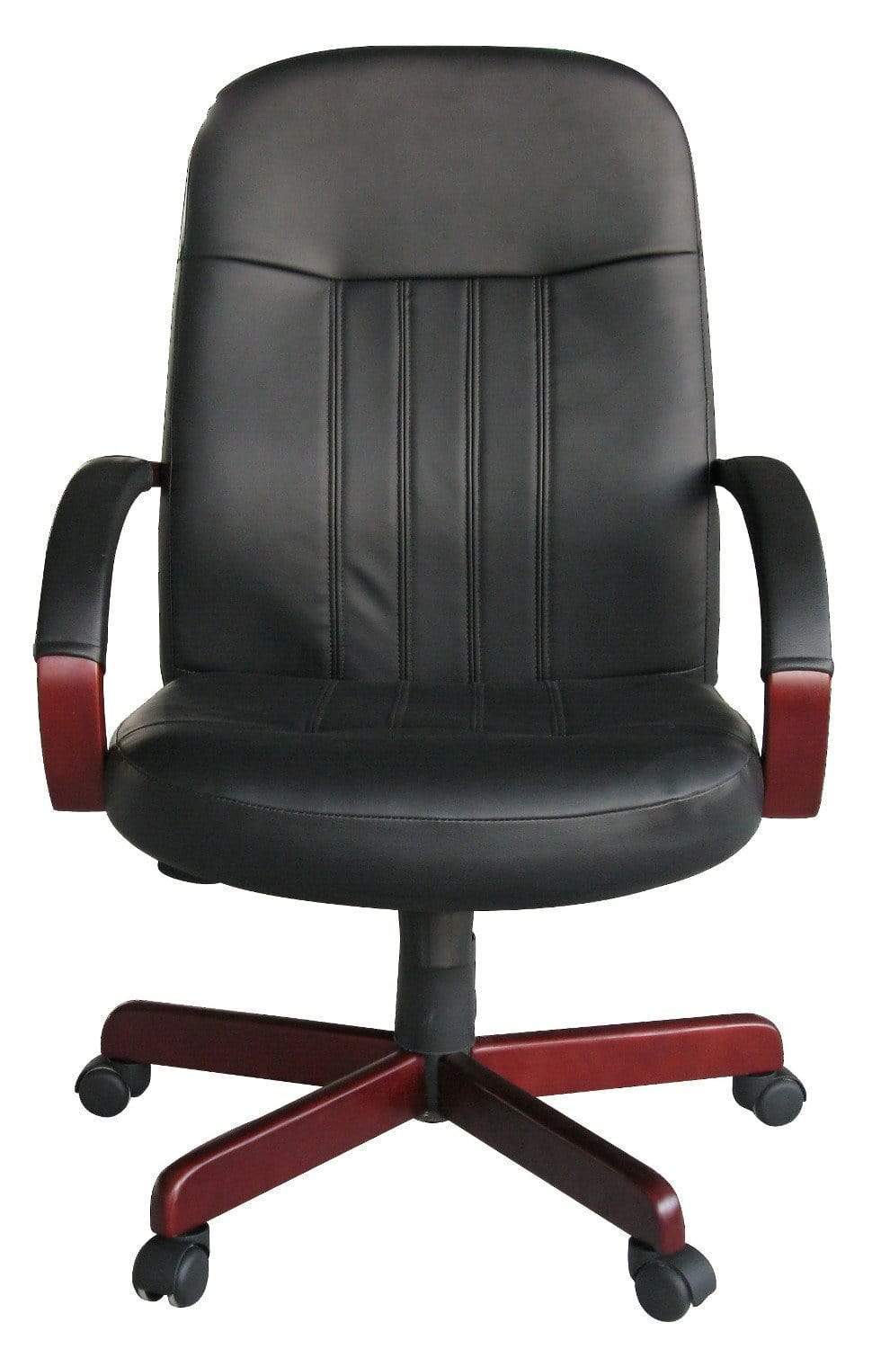 Executive Custom Finish LeatherPlus Office Chair [B8376] - Image 2