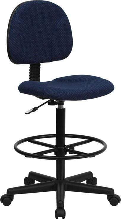 Flash Adjustable Range Drafting Chair [BT-659-BLK-GG] - Image 3