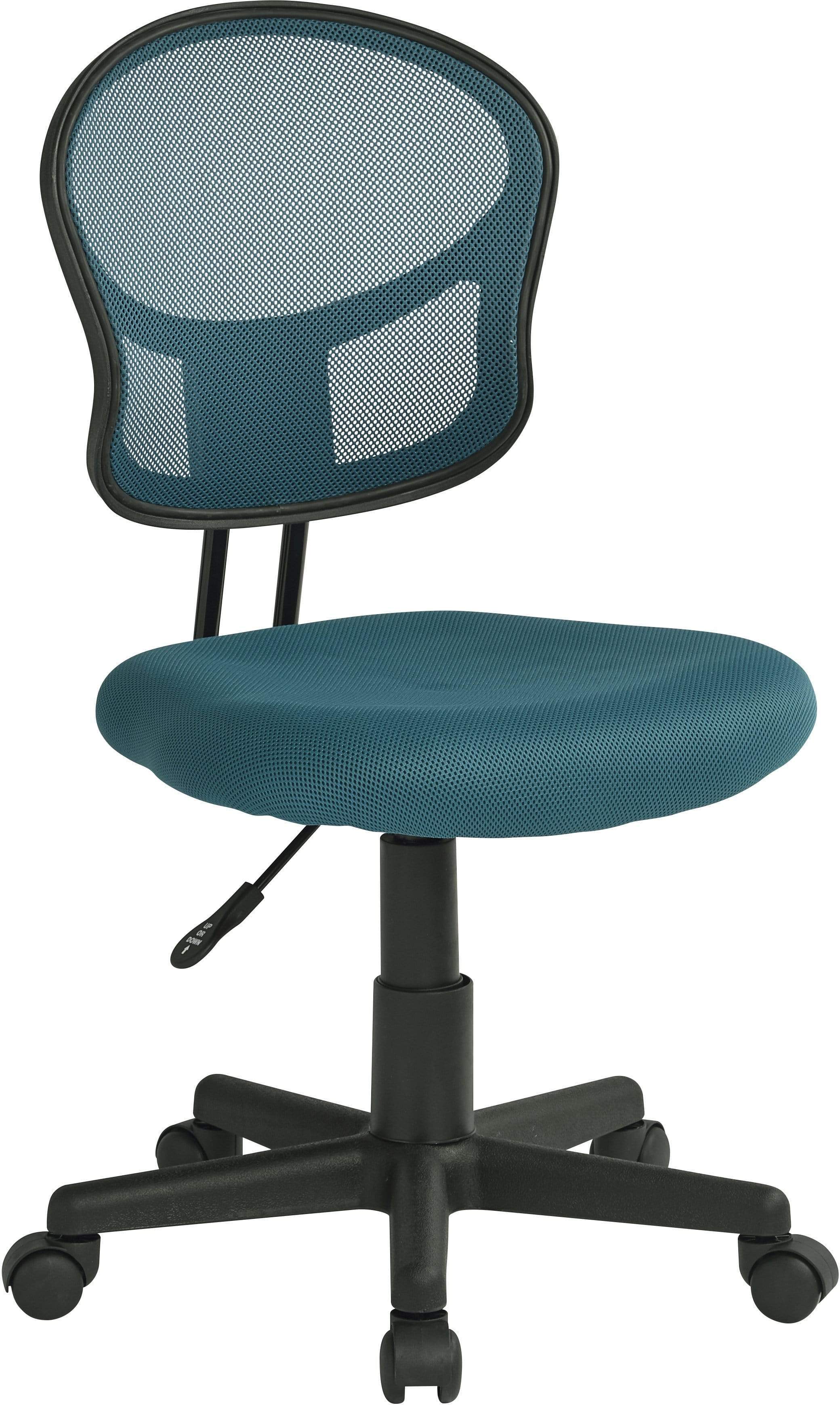 OSP Designs Fun Colors Pneumatic Mesh Task Chair [EM39800] - Image 4