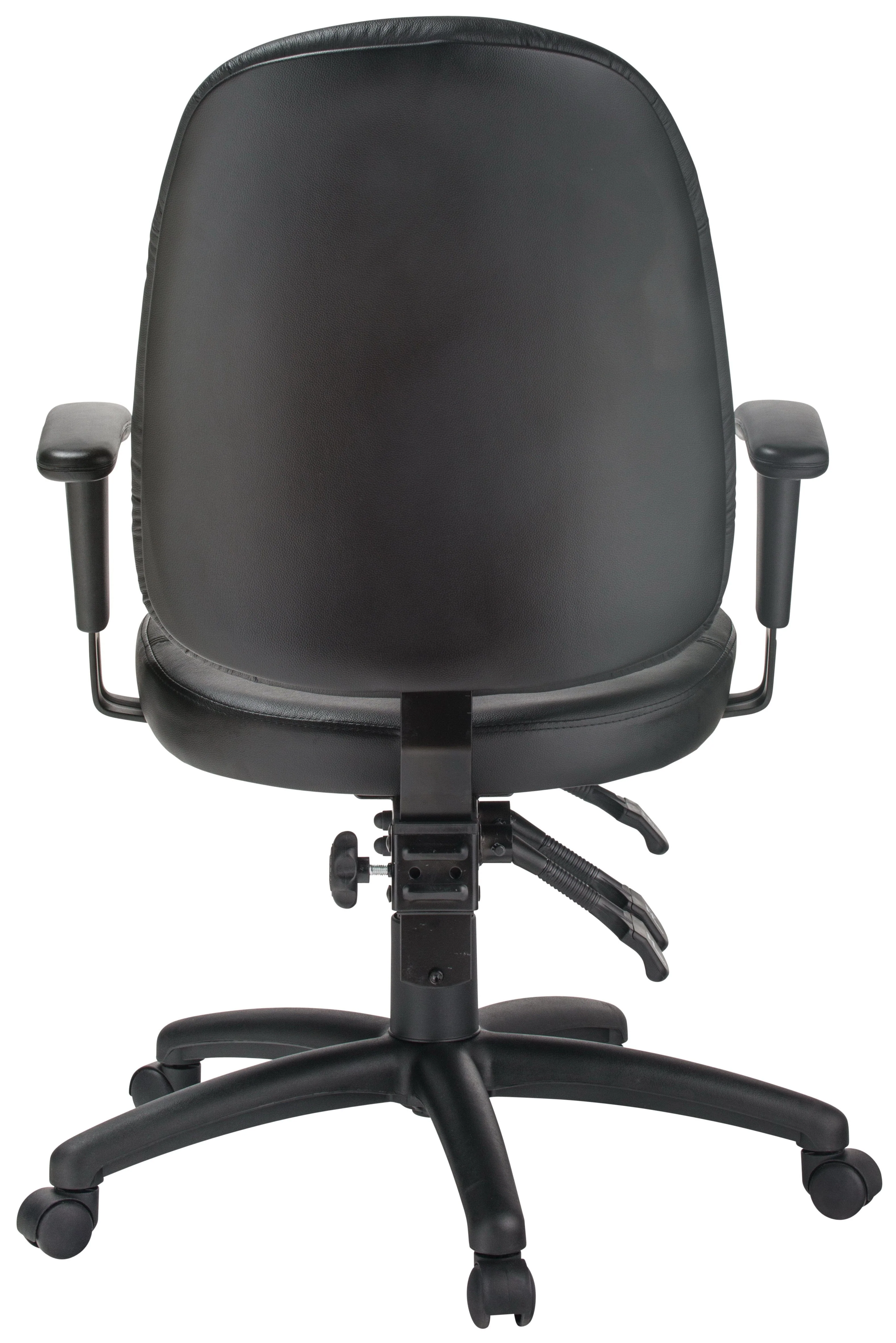 Harwick Ergonomic Genuine Leather Office Task Chair [6058C-L] - Image 3