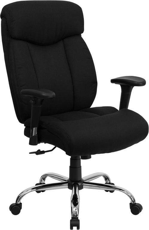 Hercules 400 Lb. Executive Big and Tall Chair [GO-1235-BK-FAB-GG] - Image 3