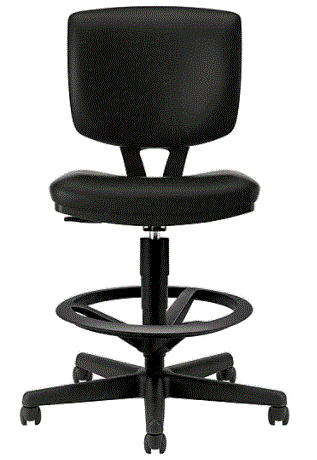 HON Volt Height Adjustable Drafting Stool [5705] - Image 3