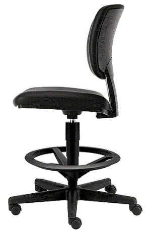 HON Volt Height Adjustable Drafting Stool [5705] - Image 5