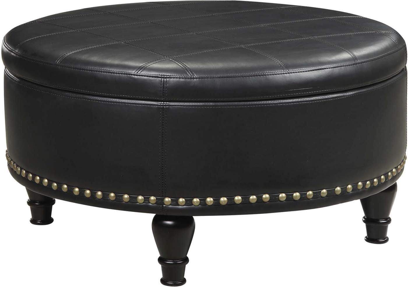 INSPIRED by Bassett Augusta Storage Ottoman [BP-AUOT32] - Image 3