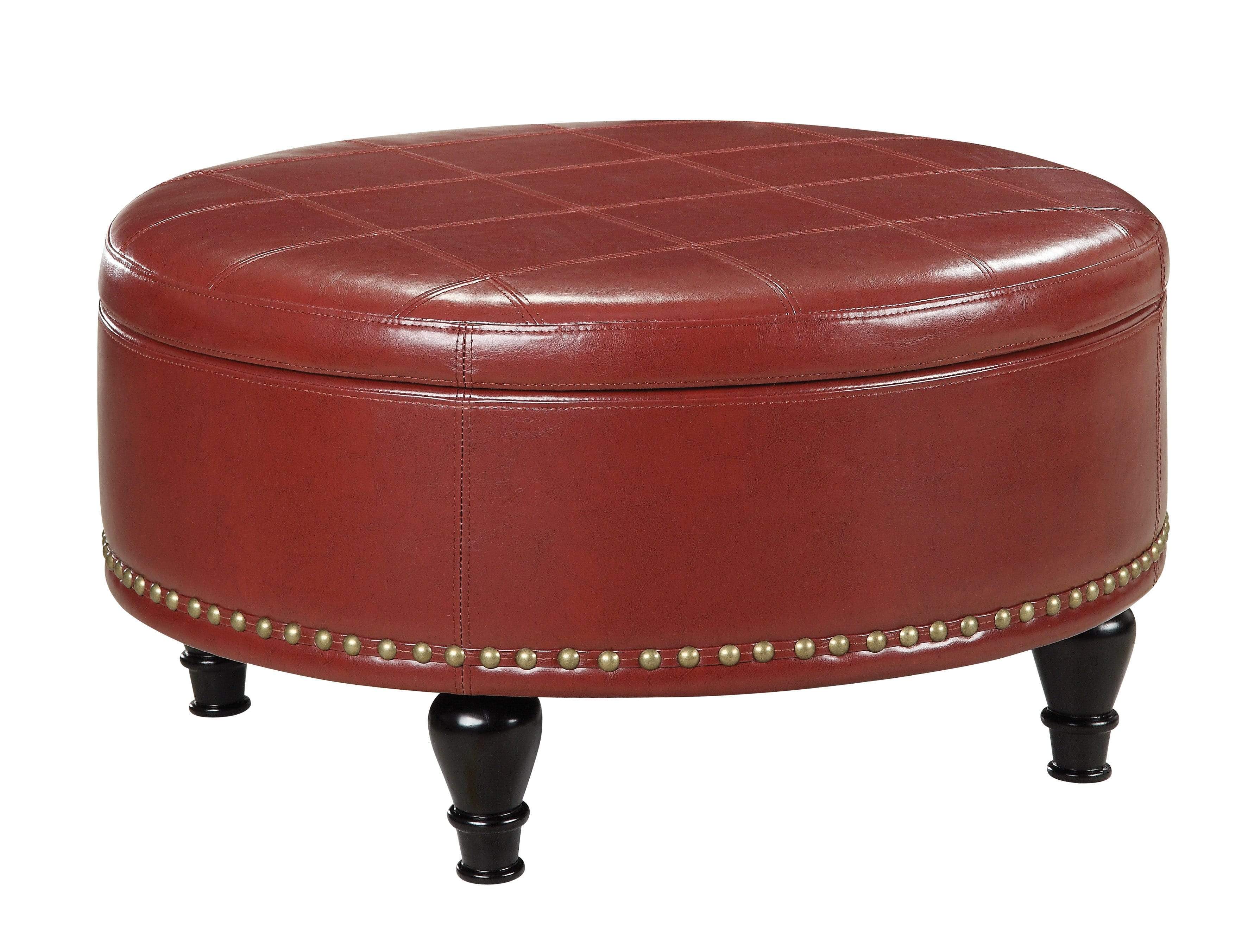 INSPIRED by Bassett Augusta Storage Ottoman [BP-AUOT32] - Image 5