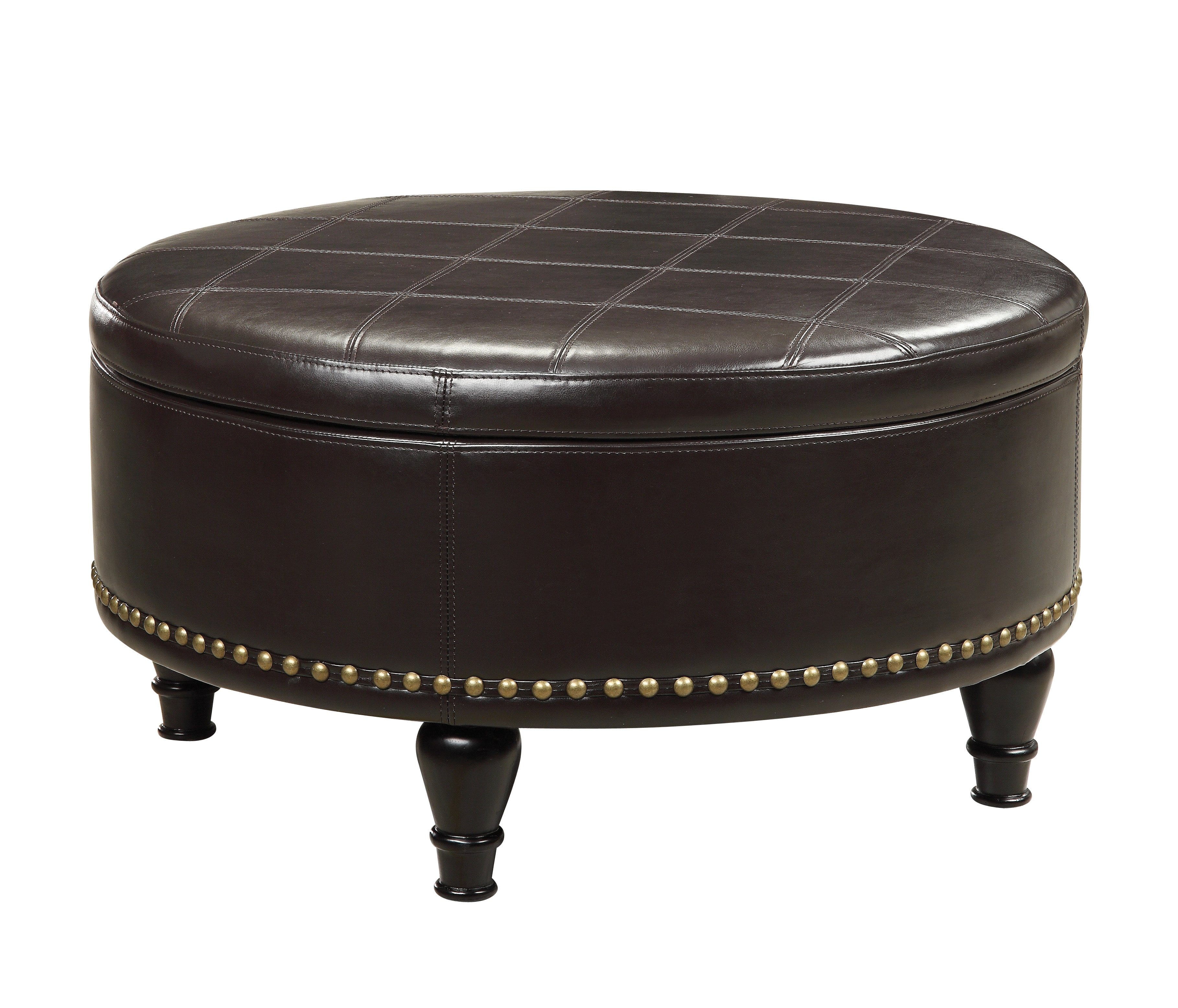 INSPIRED by Bassett Augusta Storage Ottoman [BP-AUOT32] - Image 6