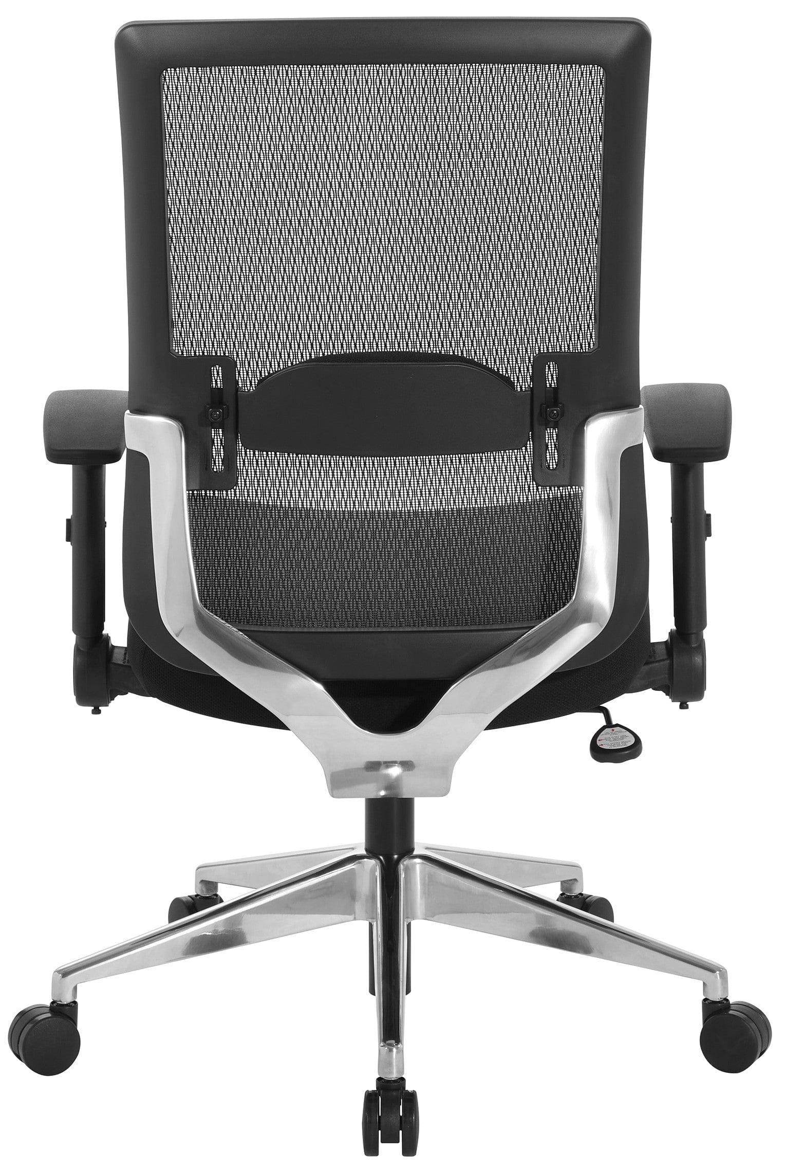 Matrix Black Mesh Managers Chair with Flip Arms [867A-E31P91F2] - Image 3