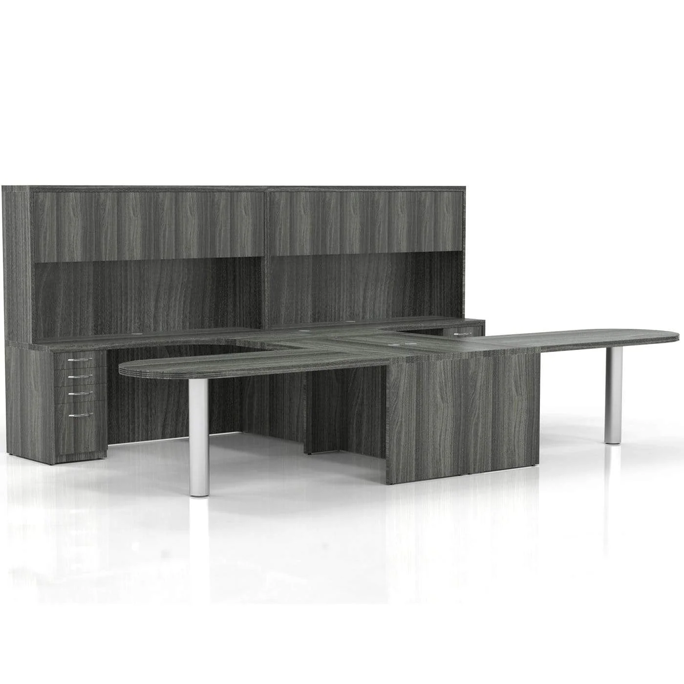 Safco Mayline Aberdeen Office Desk Set [AT21] - Image 2