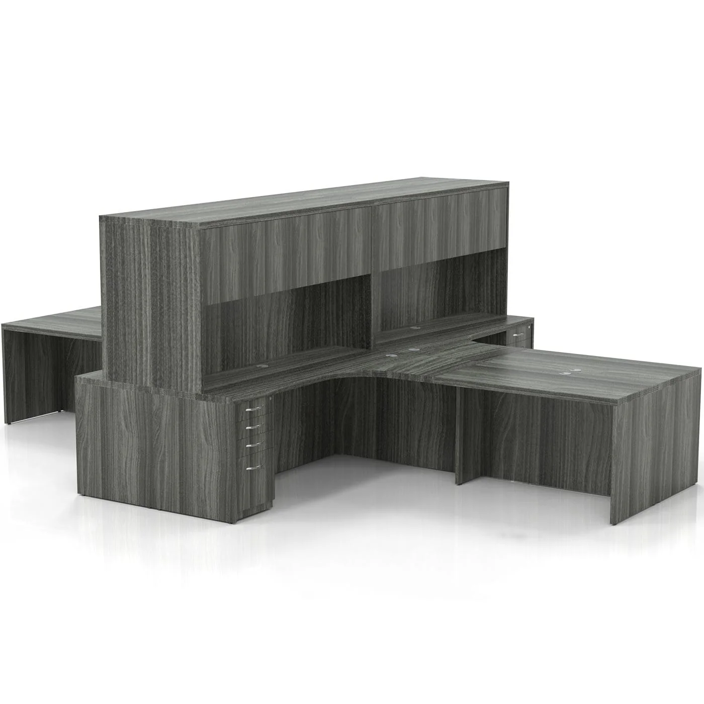 Safco Mayline Aberdeen Office Desk Set [AT27] - Image 2