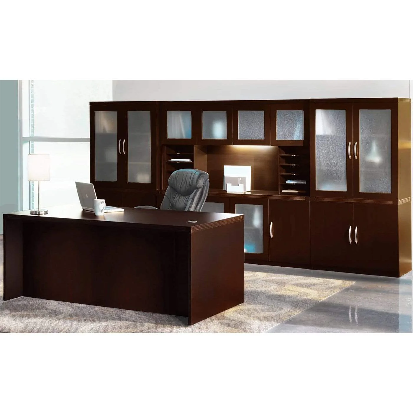 Safco Mayline Aberdeen Office Desk Set [AT35]