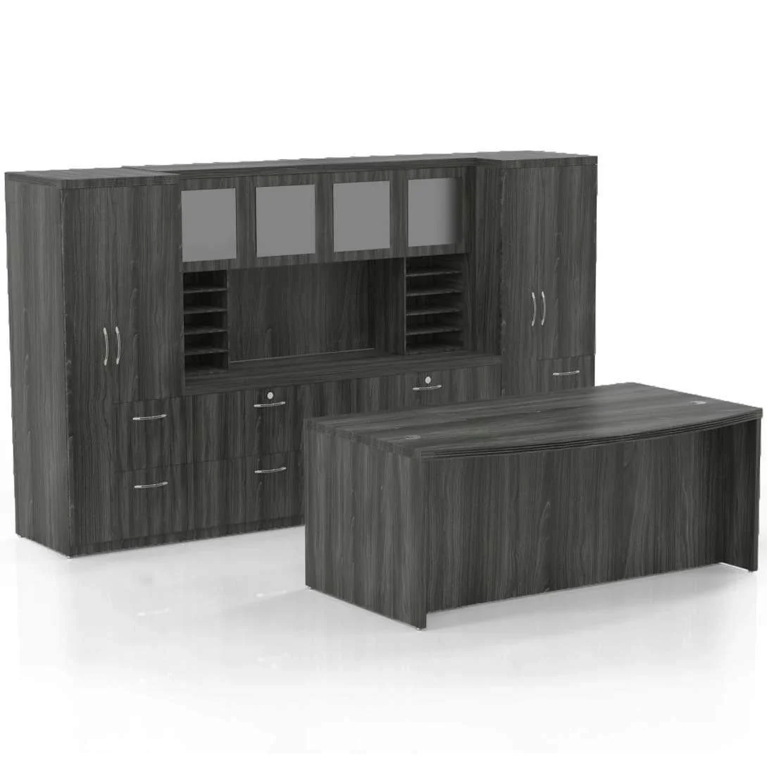 Safco Mayline Aberdeen Office Desk Set [AT9] - Image 2