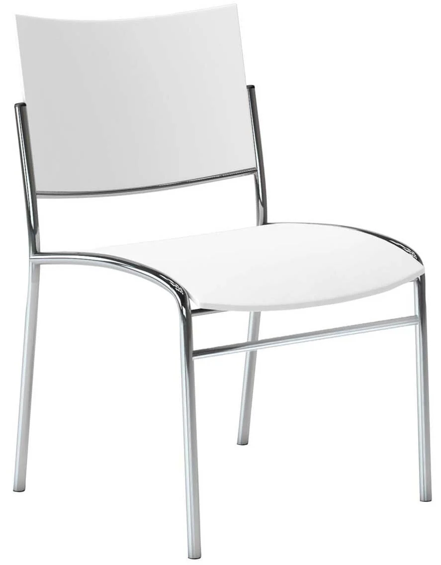 Safco Mayline Escalate Plastic Stack Chairs, 4 Pack [ESC2] - Image 3