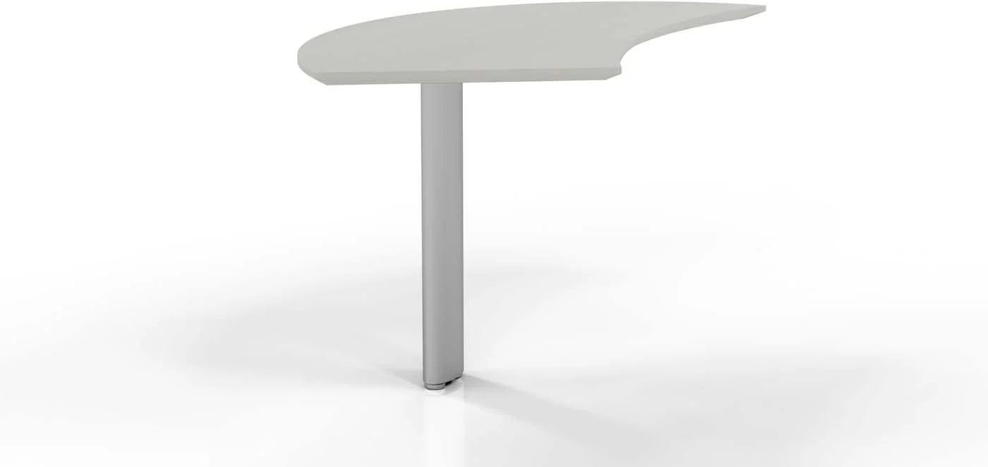 Safco Mayline Medina Curved Desk Extension Left Laminate [MNEXTL] - Image 3